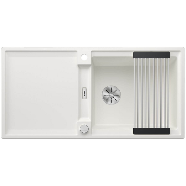 Blanco Adira XL 6S Single Bowl Sink with Left Hand Drainer Reversible White 528132