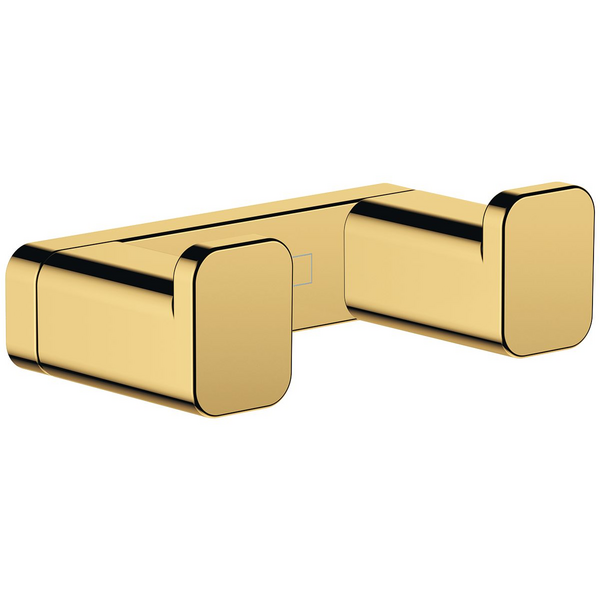Hansgrohe Addstoris Double hook Polished Gold Optic 41755990 | Winning ...