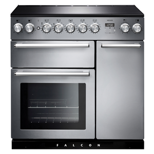 Falcon 90cm Nexus Freestanding Electric Oven/Stove Stainless Steel and Chrome NEX90EISS-CH