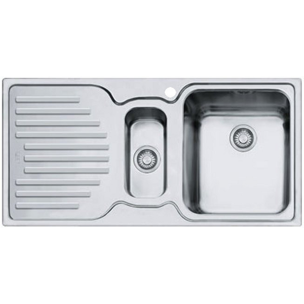Franke Pacific Plus 1 and 1/4 Bowl Sink Left Hand Drainer PFX-P651LHD