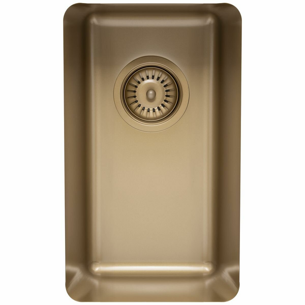 Titan Small Single Bowl Sink Pearl Gold TSPG28