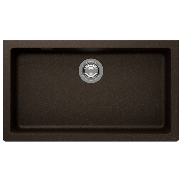 Abey Schock Signus Large Single Bowl Undermount Sink Bronze