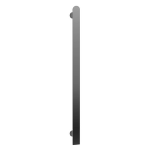 Rogerseller Eccentric Vertical Heated Towel Rail - Graphite 3435005305