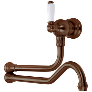 Shaws by Perrin & Rowe Wall Mounted Pot Filler English Bronze