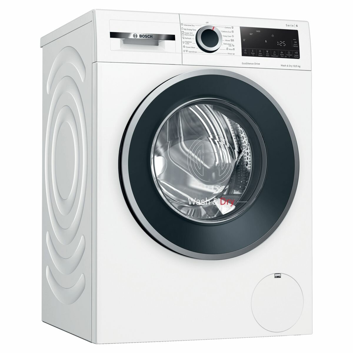 Bosch washing machine not drying clothes top