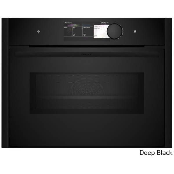 NEFF 60cm Compact Pyrolytic Built In Combi Microwave Oven C27MS22H0B Winning Appliances