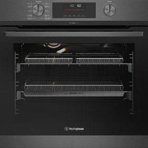 Westinghouse 60cm Pyrolytic Oven with AirFry and SteamBake Dark Stainless Steel WVEP6717DD