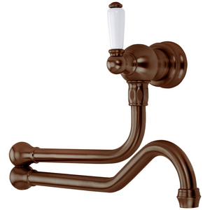 Shaws by Perrin & Rowe Wall Mounted Pot Filler - English Bronze