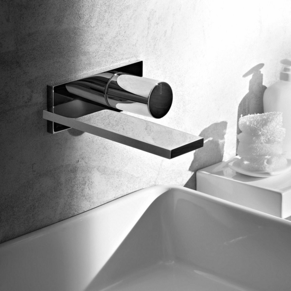 Fantini Milano Wall Basin Mixer - Chrome 328100