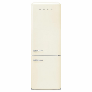 Smeg FAB 50's Style 481L Bottom Mount Refrigerator Cream FAB38RCR5AU