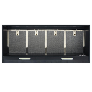 Bertazzoni 86cm Undermount Rangehood with Twin Motor Matte Black