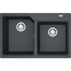 Franke Urban 1 and 3/4 Bowl Topmount Sink Onyx