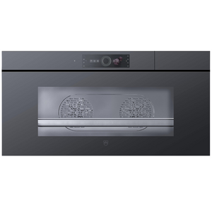 V-ZUG CombiSteamer V6000 45L Grand AutoDoor Black Mirror Glass