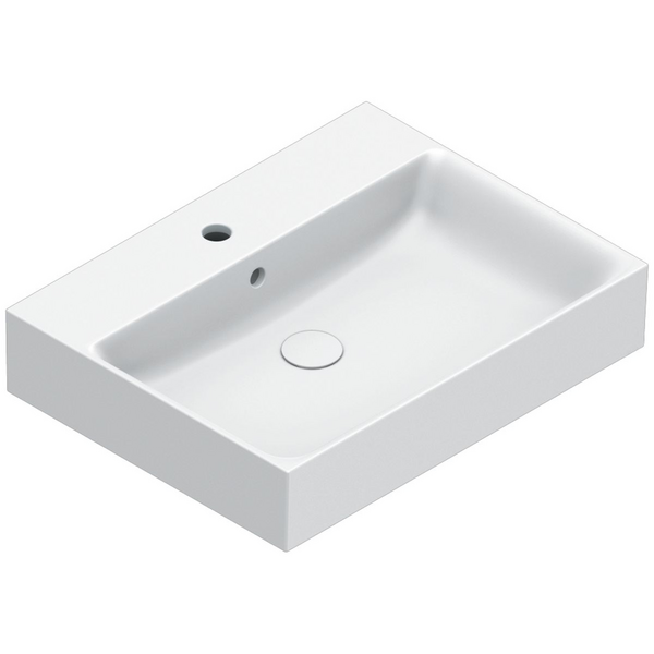 Catalano Premium 600x470 Basin With Taphole Satin White 0220601021