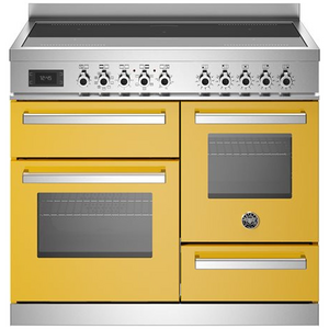 Bertazzoni 100cm Giallo Induction Freestanding Oven