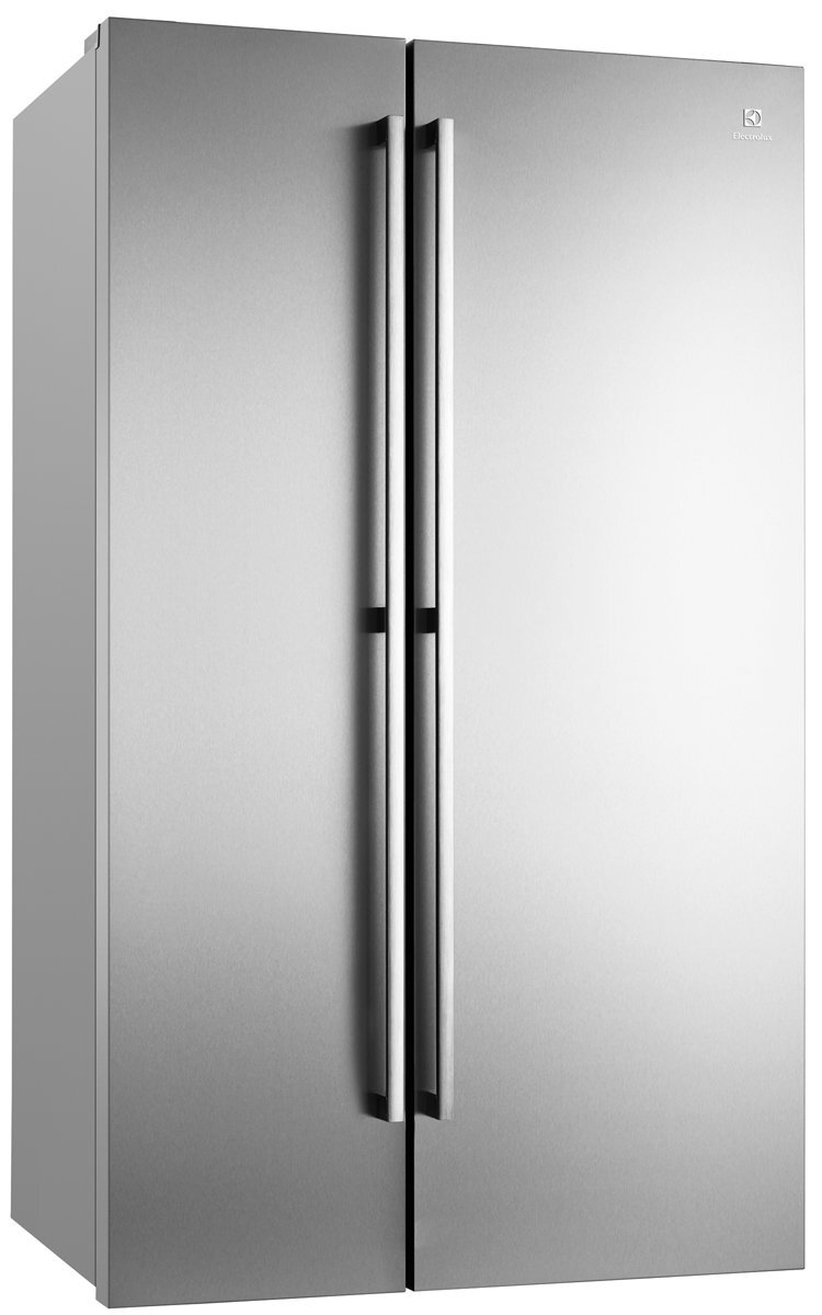 Electrolux side by side fridge freezer store
