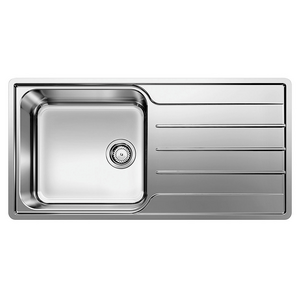 Blanco Lemis Single Bowl Sink with Right Hand Drainer