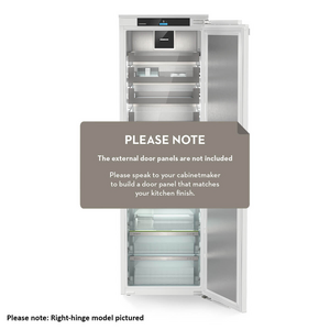Liebherr Peak Series 297L Integrated Upright Refrigerator with BioFresh Left Hinge