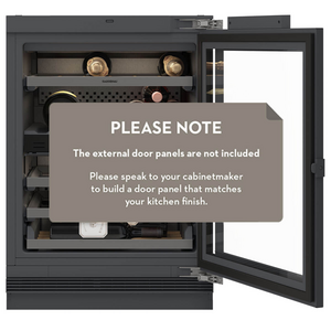 Gaggenau Expressive Series 60cm Integrated Under Bench Wine Climate Cabinet