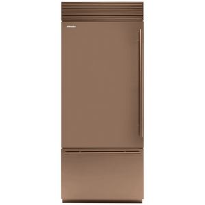 Fhiaba 561L X-Pro Fridge Freezer Left Hinge with Ice Maker Left Hinge Copper XS8990TST3IAM6DH