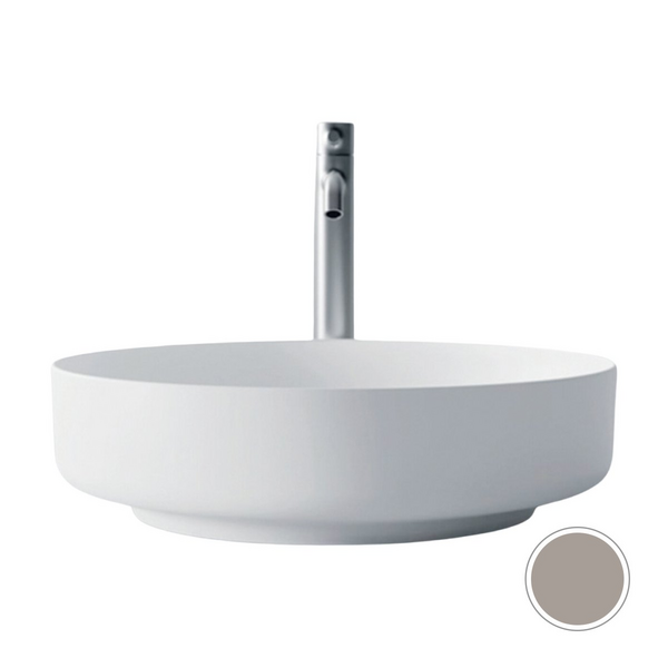 Studio Bagno Form Circle Bench Basin - Matte Grey FRM45-GR FRM45GR