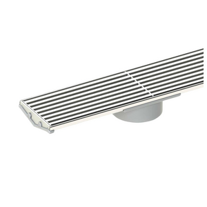 Rogerseller Channel Floor Waste Linear Grate - Brushed Stainless Steel 3811000604