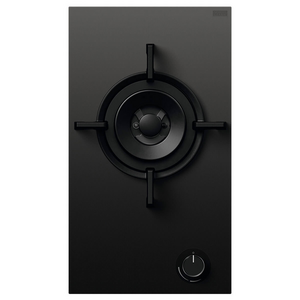 Fisher & Paykel Series 9 30cm 1 Burner Natural Gas Cooktop Black Glass