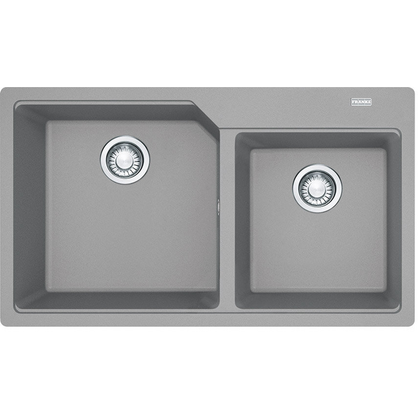 Franke Urban 1 and 3/4 Bowl Topmount Sink Stone Grey UBG620-86SG