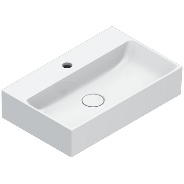 Catalano Premium 550x350 Basin With Taphole Gloss White 0220551001