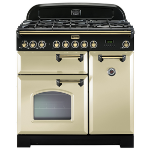 Falcon 90cm Classic Deluxe Cream Dual Fuel Freestanding Oven