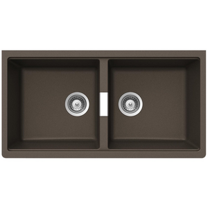 Abey Schock Horizont Double Bowl Undermount Sink