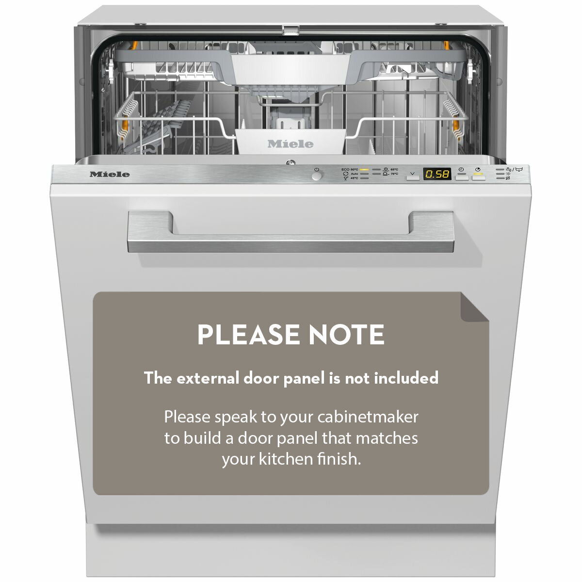 Miele g4263scvi fully integrated dishwasher sale