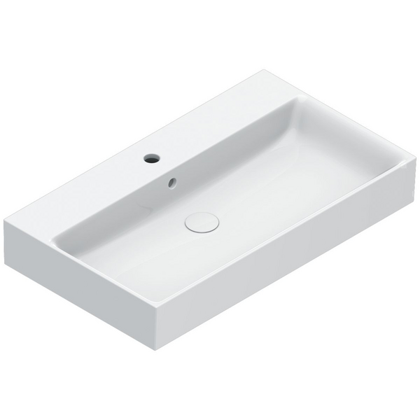 Catalano Premium 800x470 Basin With Taphole Gloss White 0220801001