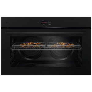 AEG 90cm 7000 Series Pyrolytic Built In Oven Matte Black