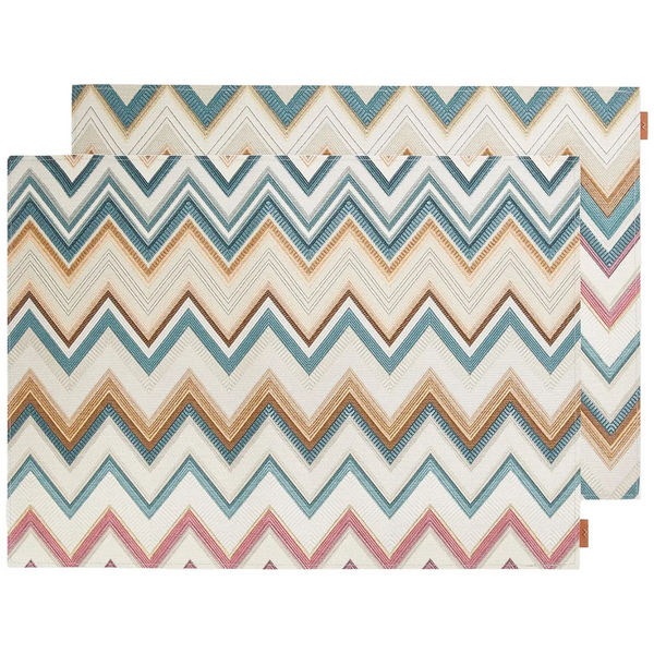 Missoni Happy 100 Zigzag Placemat 35x48 2 Pieces 8053147529745