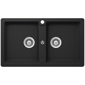 Abey Schock Typos Double Bowl Sink