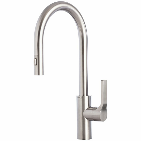 The Galley Ideal Gooseneck Bar Mixer Tap - Matte Stainless Steel IBT-D-MSS-AU