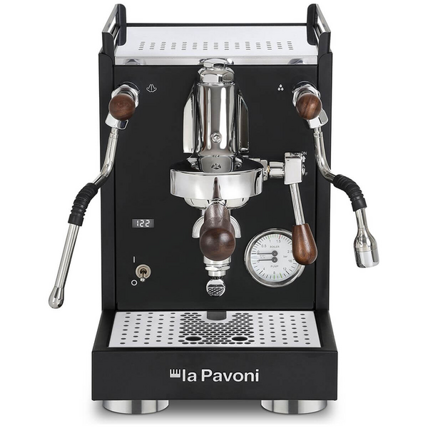 La Pavoni Mini Cellini X Semi-Professional Espresso Coffee Machine Black LPSMXB02AU