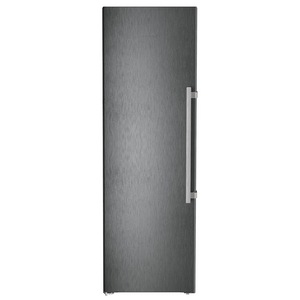 Liebherr Prime 278L Upright Freezer BlackSteel Left Hinge SFNBSH5267LH