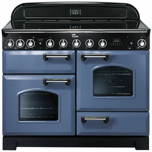 Falcon 110cm Classic Deluxe Freestanding Induction Oven/Stove Stone Blue - Special Order
