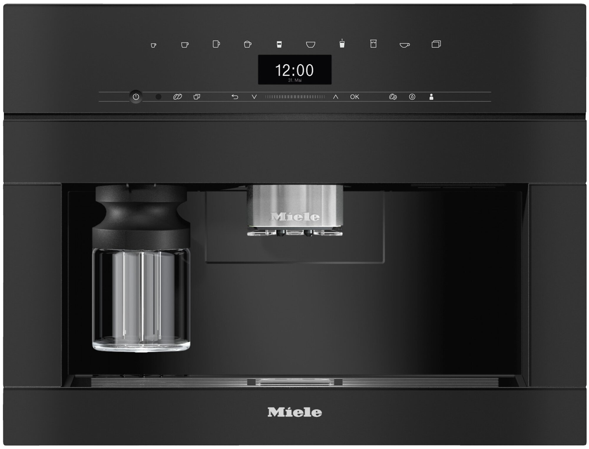 Miele VitroLine Built-In Coffee Machine CVA7440B Winning Appliances