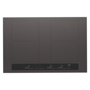 Fisher & Paykel Series 7 80cm 4 Zone Induction Cooktop Grey Glass