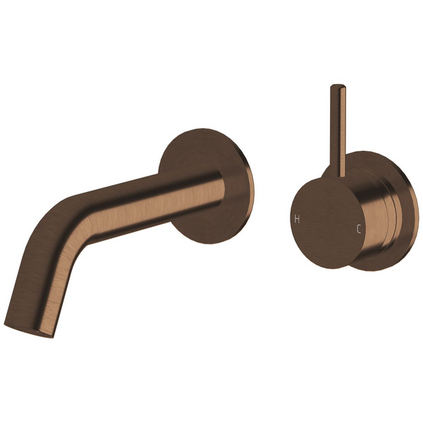 Sussex Taps Virgo Wall Basin or Bath Mixer Outlet System 150mm LUXPVD Brushed Rare Bronze VGWBBMOS15001-72