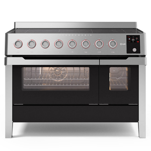ILVE 120cm Panoramagic Induction Freestanding Oven Stainless Steel