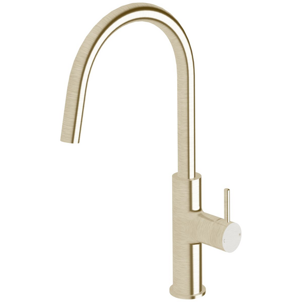 Sussex Taps Virgo Sink Mixer Tap LUXPVD Brushed Platinum Gold VGSM01-63