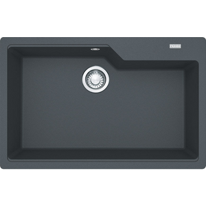 Franke Urban Fragranite 780mm Single Bowl Topmount Sink Onyx