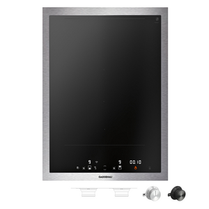 Gaggenau 38cm 400 Series Vario Flex Induction Cooktop - Stainless Steel Frame