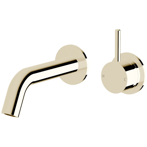 Sussex Taps Virgo Wall Basin or Bath Mixer Outlet System 150mm LUXPVD Platinum Gold VGWBBMOS15001-62