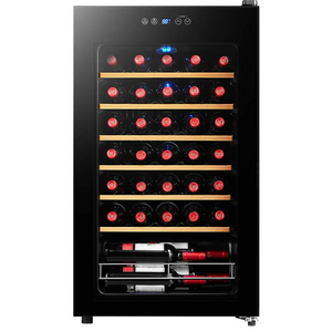 Husky Vino Pro 34 Bottle Single Zone Wine Cabinet HUSWC93SBK