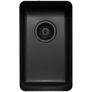 Titan Essentials 250mm Single Bowl Kitchen Sink - Matte Black TSBS28